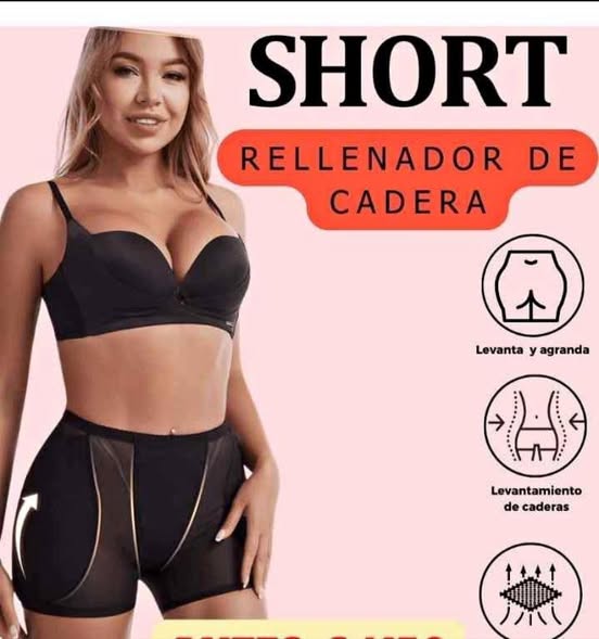 SHORT MOLDEADOR DE CADERA🍑🍑