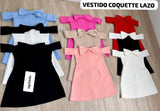 VESTIDO•COQUETTE•DISEÑO UNICO